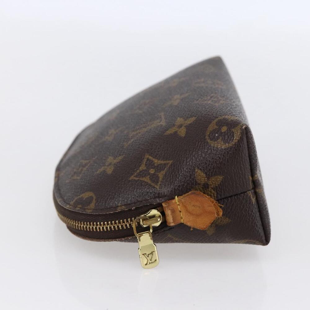 LOUIS VUITTON Monogram Pochette Cosmetic PM Cosmetic Pouch M47515 LV Auth BA7939 - Picture 3 of 16